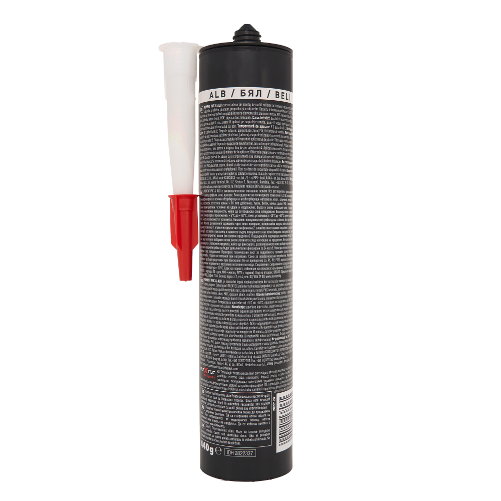 Монтажно лепило Moment FIX PVC & ALU 270 ml