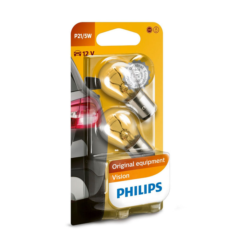 PHILIPS P21W/5 STANDART PREMIUM 2 BL PHILIPS P21W/5 STANDART PREMIUM 2 BL