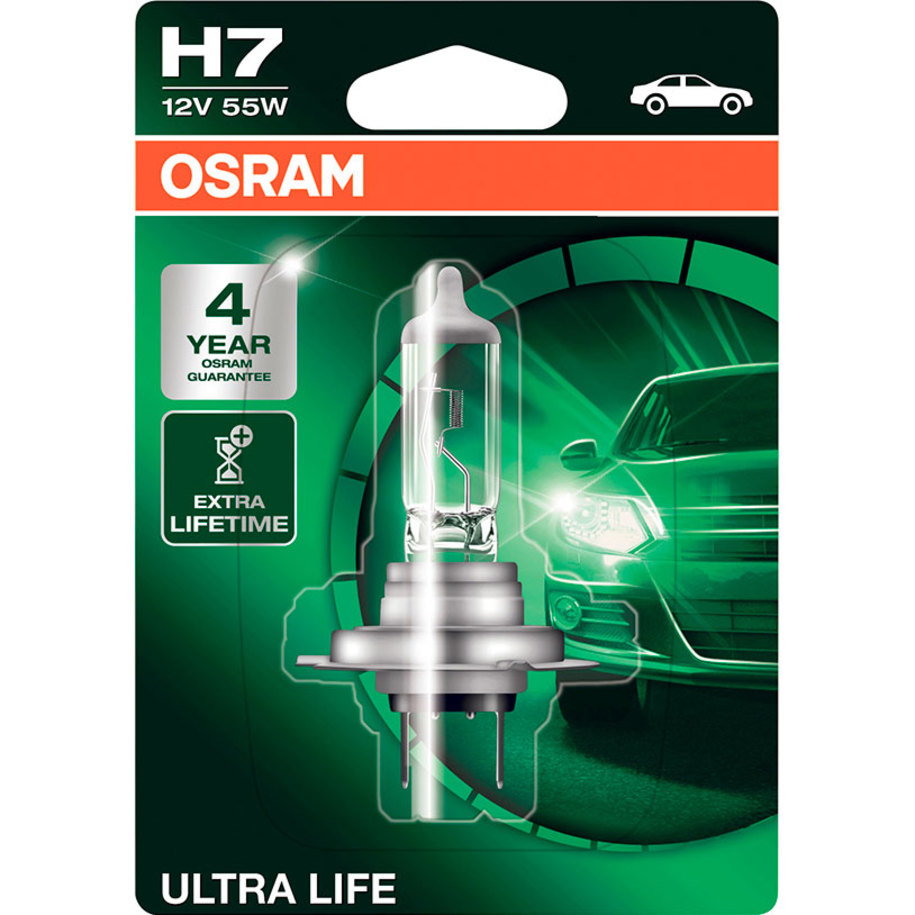 OSRAM ULTRA LIFE H7 Car Bulb 12V 55W (64210ULT)