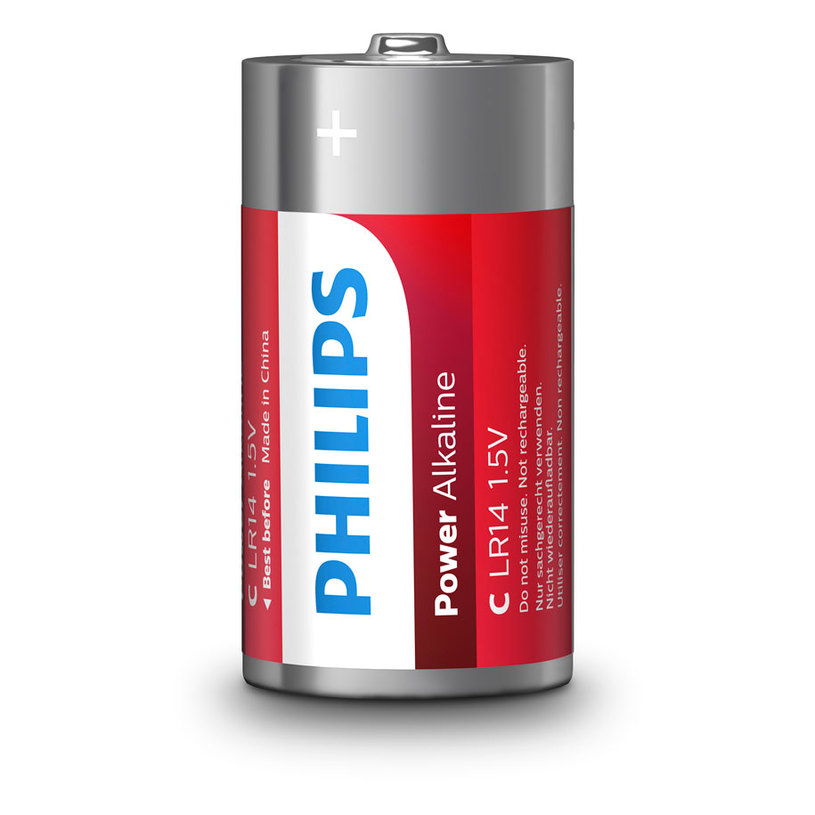 БАТ PHILIPS LR14P2B/10 Cx2 POWERLIFE БАТ PHILIPS LR14P2B/10 Cx2 POWERLIFE