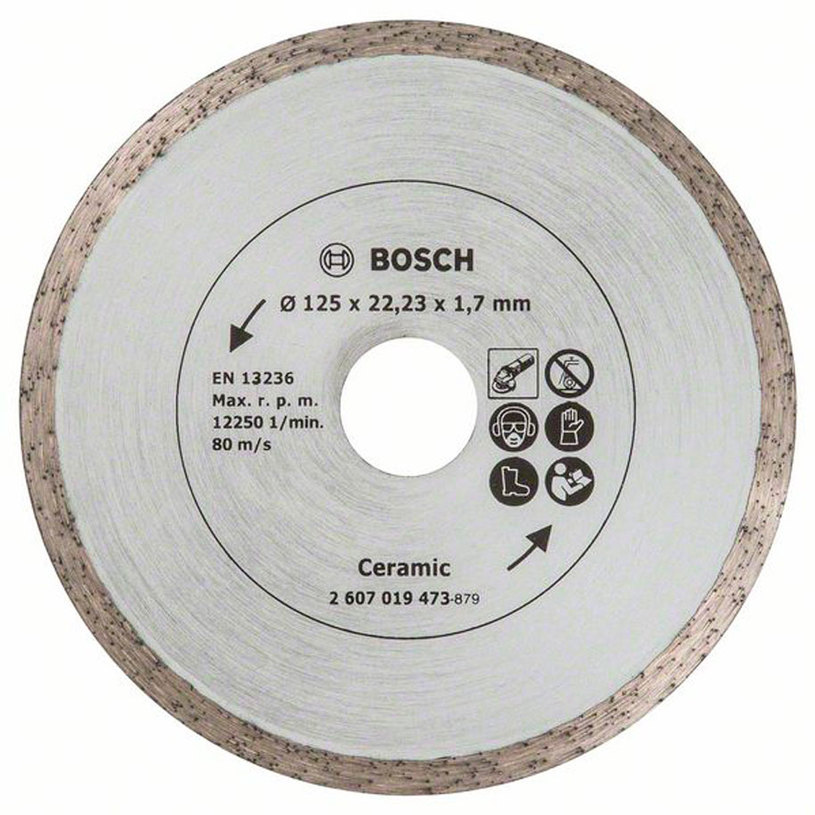 BOSCH, ДИАМ. ДИСК ФАЯНС 125 ММ BOSCH, ДИАМ. ДИСК ФАЯНС 125 ММ