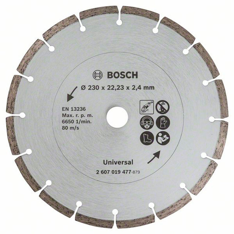 BOSCH, ДИАМ. ДИСК БЕТОН 230 ММ. BOSCH, ДИАМ. ДИСК БЕТОН 230 ММ.