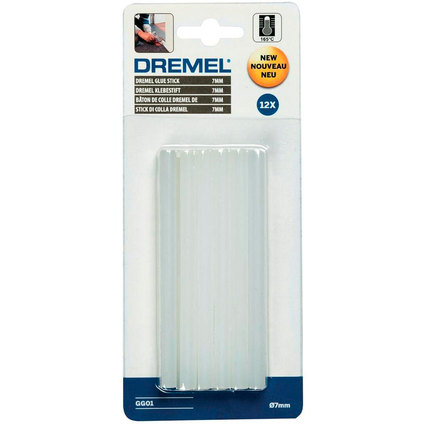 DREMEL К-Т 12БР. ЛЕПИЛНИ ПРЪЧКИ 7MM DREMEL К-Т 12БР. ЛЕПИЛНИ ПРЪЧКИ 7MM