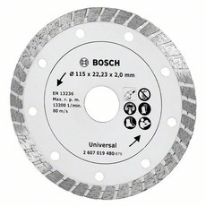 BOSCH, ДИАМ. ДИСК TURBO 115MM BOSCH, ДИАМ. ДИСК TURBO 115MM