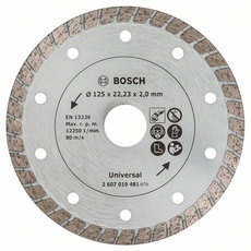 BOSCH, ДИАМ. ДИСК TURBO 125MM BOSCH, ДИАМ. ДИСК TURBO 125MM