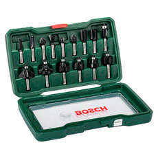 BOSCH, К-Т 15 ФРЕЗЕРА 8 MM BOSCH, К-Т 15 ФРЕЗЕРА 8 MM