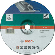 ДИСК ЗА ШЛАЙФАНЕ НА МЕТАЛ BOSCH 230x6x22.23 ДИСК ЗА ШЛАЙФАНЕ НА МЕТАЛ BOSCH 230x6x22.23