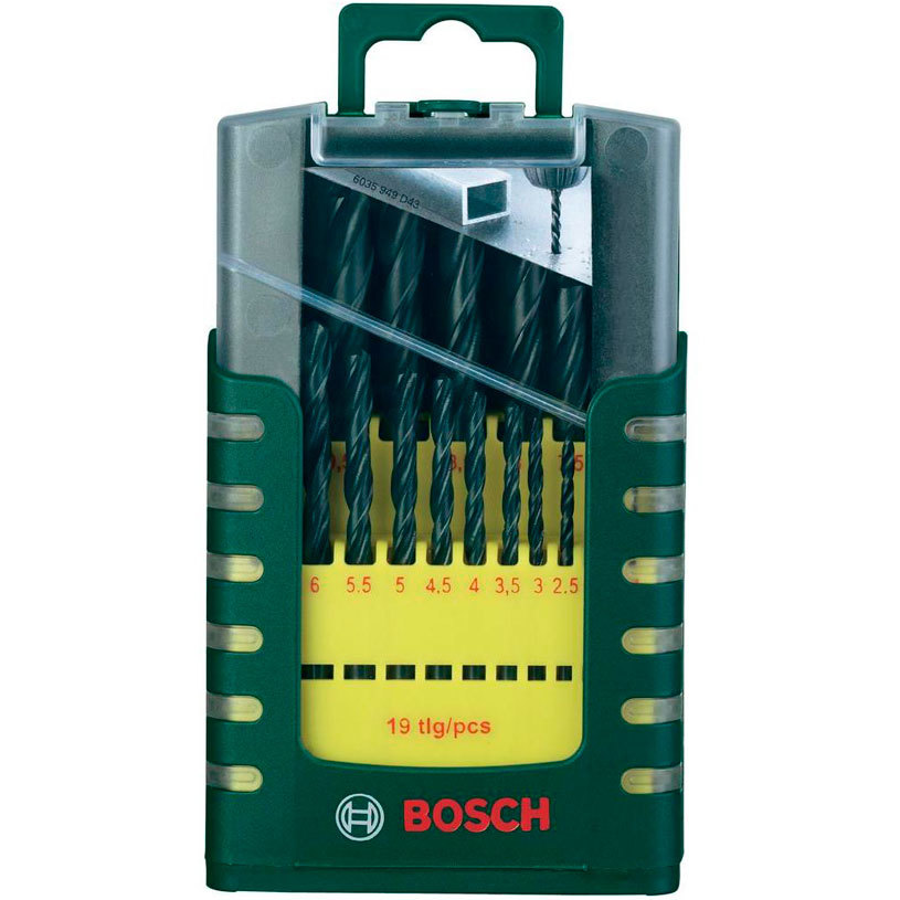 BOSCH, К-Т 19 ЧАСТИ HSS-R СВРЕДЛА BOSCH, К-Т 19 ЧАСТИ HSS-R СВРЕДЛА
