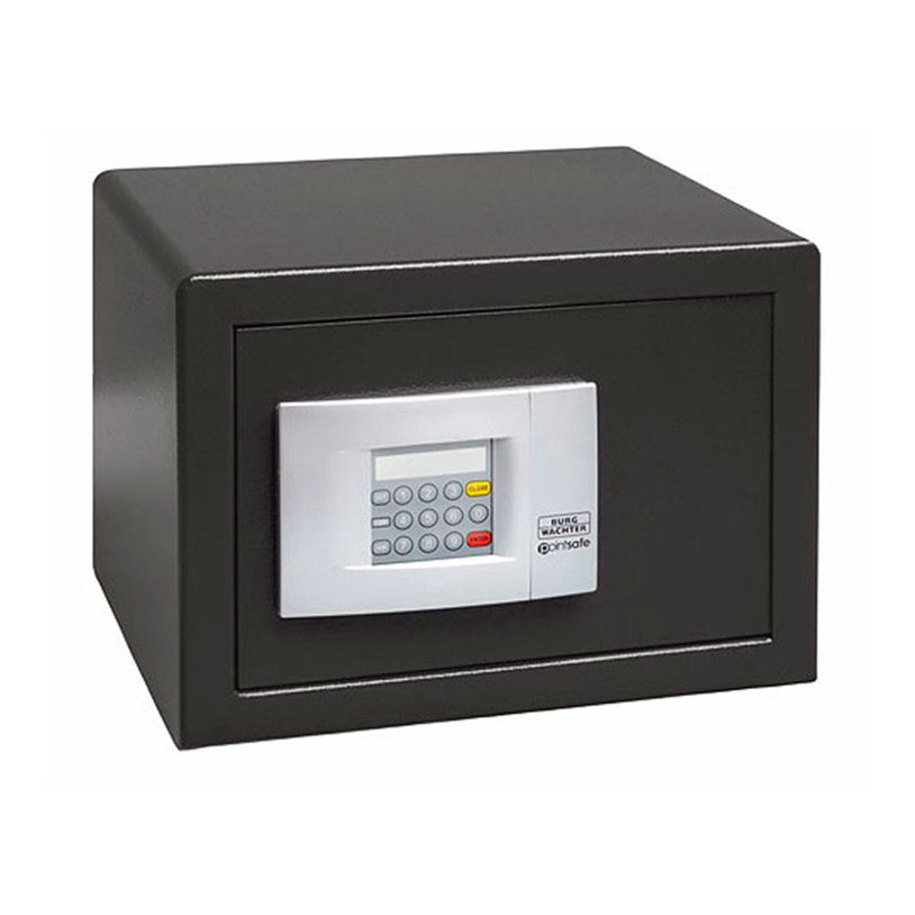 BURG-WÄCHTER Point-Safe P 2 E Electronic Combination Safe, Black
