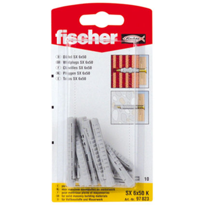 SX 6 X 50 K ДЮБЕЛ БЛИСТЕР SX 6 X 50 K ДЮБЕЛ БЛИСТЕР