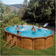 #БАСЕЙН ОВАЛ ИМИТАЦИЯ ДЪРВО 610X375 @@@ #БАСЕЙН ОВАЛ ИМИТАЦИЯ ДЪРВО 610X375 @@@