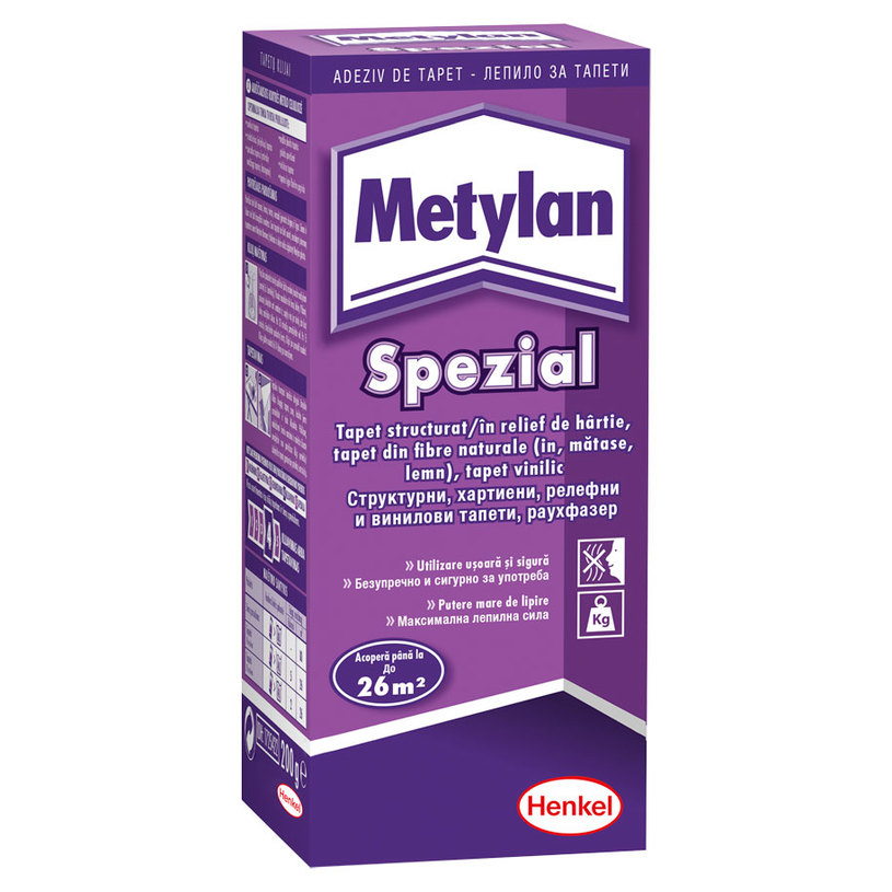 METYLAN ЛЕПИЛО ЗА СПЕЦИАЛНИ ТАПЕТИ 200 g METYLAN ЛЕПИЛО ЗА СПЕЦИАЛНИ ТАПЕТИ 200 g