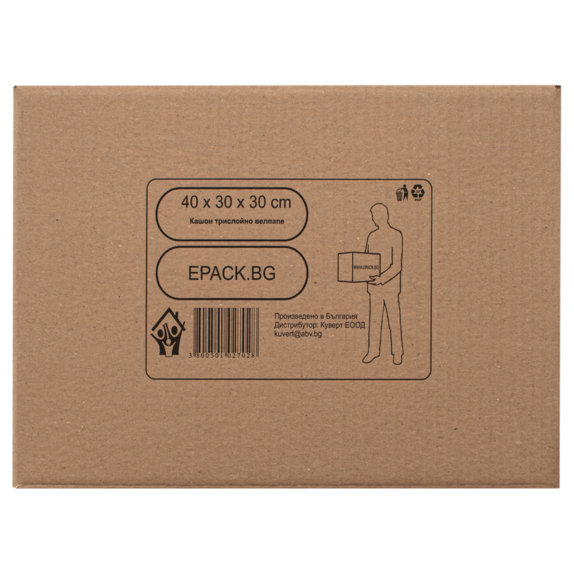 КАШОН 30X30X40 ТРИСЛОЙНО ВЕЛПАПЕ КАШОН 30X30X40 ТРИСЛОЙНО ВЕЛПАПЕ