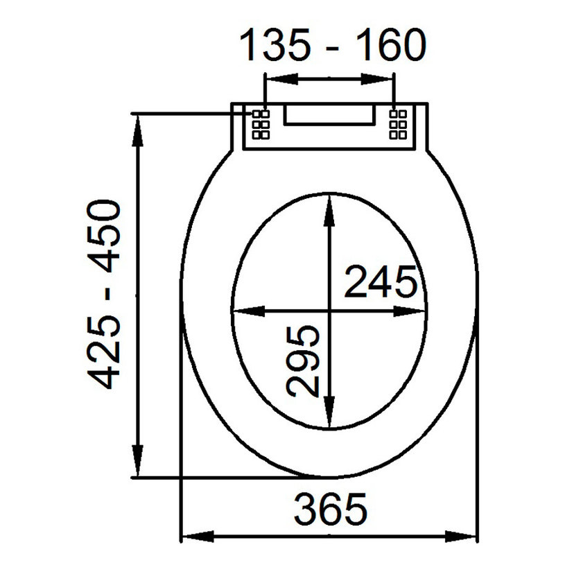 САНИТА ПЛАСТ, PVC КАПАК БЯЛ САНИТА ПЛАСТ, PVC КАПАК БЯЛ