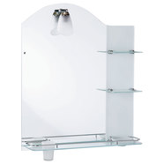 ОГЛЕДАЛО С ОСВЕТЛЕНИЕ И РАФТ ОГЛЕДАЛО С ОСВЕТЛЕНИЕ И РАФТ