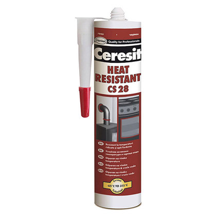 CERESIT CS28 ТЕРМОУСТ. СИЛИКОН ЧЕРВЕН CERESIT CS28 ТЕРМОУСТ. СИЛИКОН ЧЕРВЕН