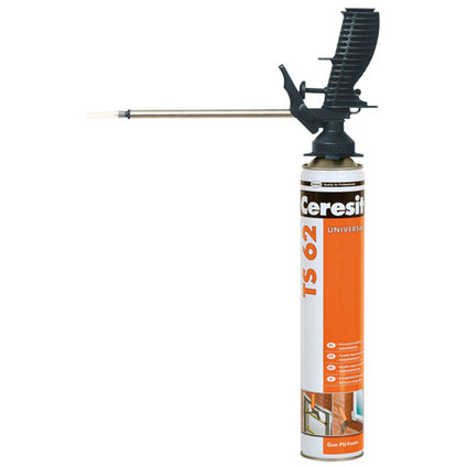 CERESIT TS62 ПИСТОЛЕТНА ПУ ПЯНА,750МЛ CERESIT TS62 ПИСТОЛЕТНА ПУ ПЯНА,750МЛ