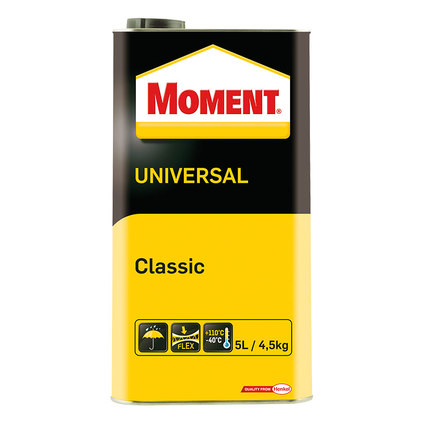 MOMENT UNIVERSAL КОНТАКТНО ЛЕПИЛО 5 L^ MOMENT UNIVERSAL КОНТАКТНО ЛЕПИЛО 5 L^