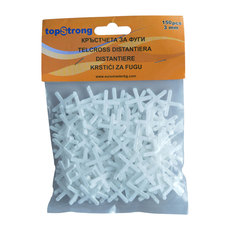 КРЪСТЧЕТА ЗА ФУГИ 3.0 MM/ПЛИК 150БР КРЪСТЧЕТА ЗА ФУГИ 3.0 MM/ПЛИК 150БР