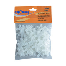 КРЪСТЧЕТА ЗА ФУГИ 6.0MM/ПЛИК 75БР КРЪСТЧЕТА ЗА ФУГИ 6.0MM/ПЛИК 75БР