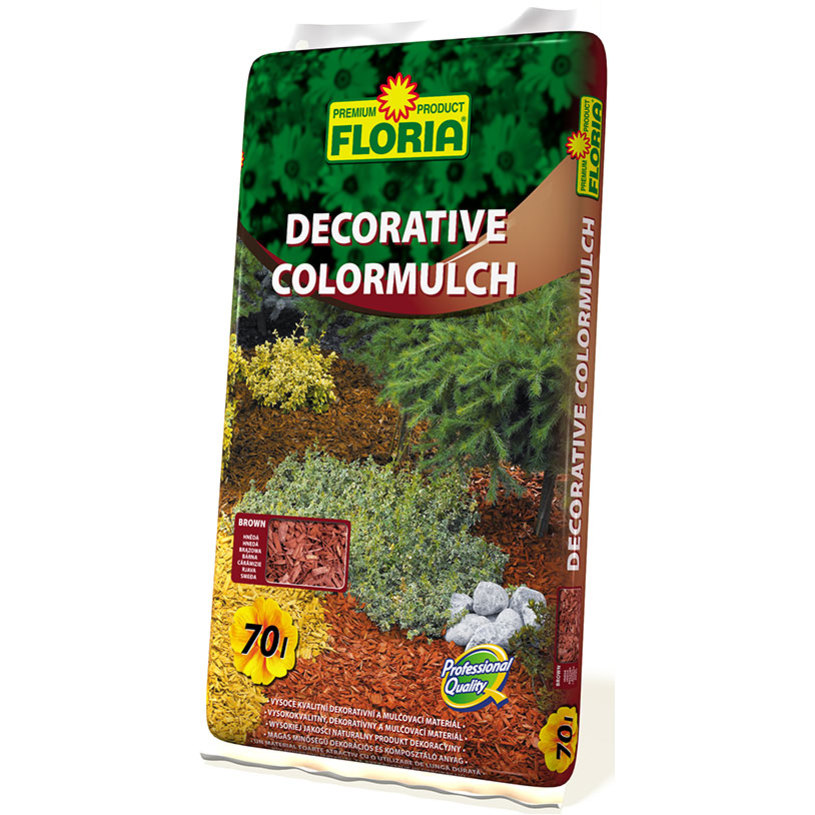Декоративен мулч FLORIA 70 L, кафяв