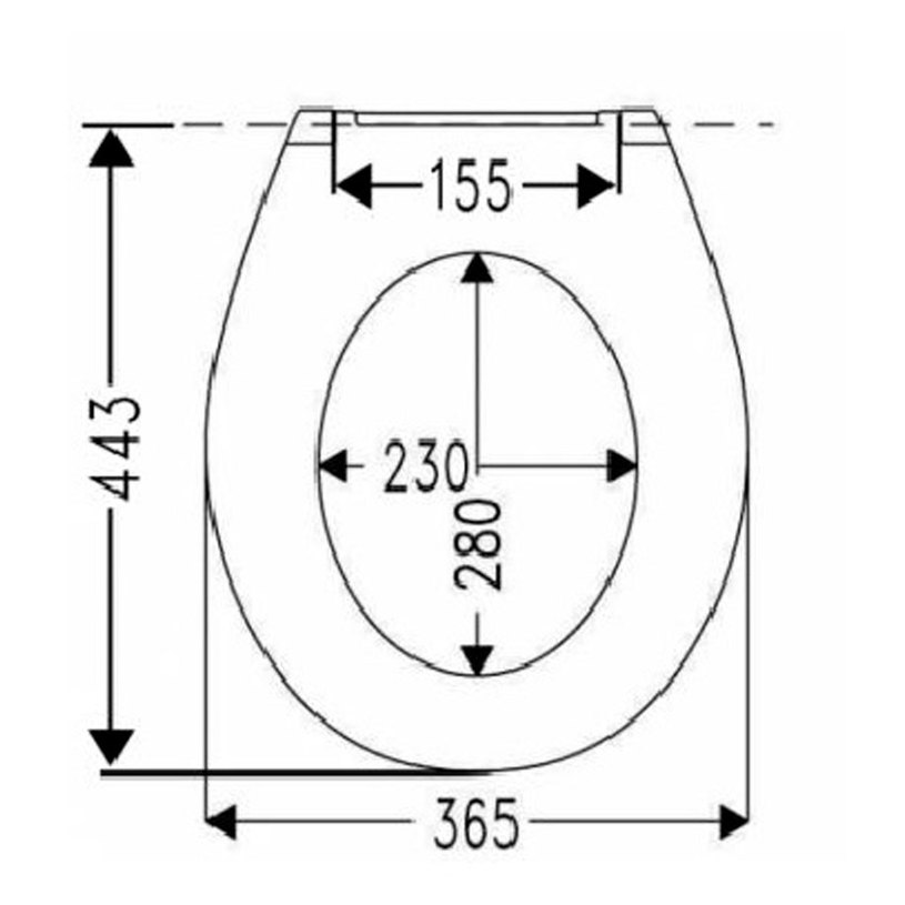 КАПАК ЗА ТОАЛ. ЧИНИЯ CEDO BERMUDA BEA КАПАК ЗА ТОАЛ. ЧИНИЯ CEDO BERMUDA BEA