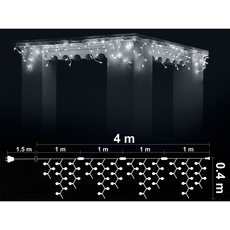 КОЛЕДНО ОСВЕТЛЕНИЕ ВИСУЛКА 400X40CM 120LED ENIGMA ET640W-W КОЛЕДНО ОСВЕТЛЕНИЕ ВИСУЛКА 400X40CM 120LED ENIGMA ET640W-W