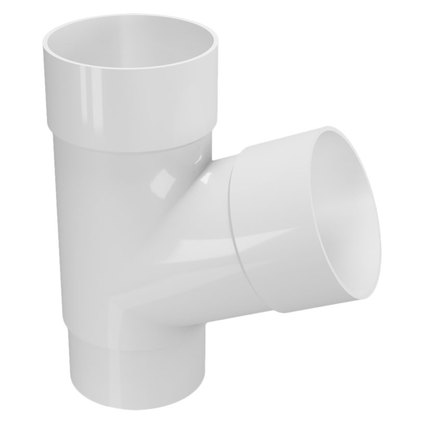 УТКА RAINPIPE Ф80 67.5o БЯЛ УТКА RAINPIPE Ф80 67.5o БЯЛ