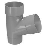 УТКА RAINPIPE Ф80 67.5o СИВ УТКА RAINPIPE Ф80 67.5o СИВ