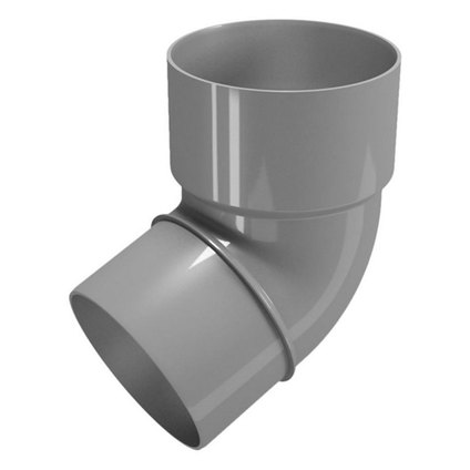 ДЪГА RAINPIPE Ф80 67.5o СИВ ДЪГА RAINPIPE Ф80 67.5o СИВ