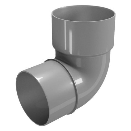 ДЪГА RAINPIPE Ф80 87.5o СИВ ДЪГА RAINPIPE Ф80 87.5o СИВ