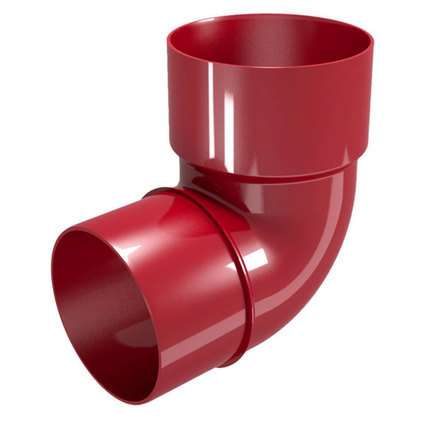 ДЪГА RAINPIPE Ф80 87.5o БОРДО ДЪГА RAINPIPE Ф80 87.5o БОРДО