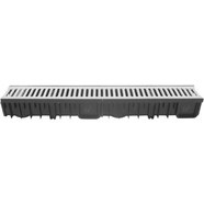 КАНАЛ С МЕТАЛНА РЕШЕТКА XDRAIN 130/50 1М КАНАЛ С МЕТАЛНА РЕШЕТКА XDRAIN 130/50 1М