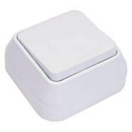 ЕДНОПОЛЮСЕН КЛЮЧ ЗА ОТКРИТ МОНТАЖ БЯЛ IP20 MAKEL MIMOSA ЕДНОПОЛЮСЕН КЛЮЧ ЗА ОТКРИТ МОНТАЖ БЯЛ IP20 MAKEL MIMOSA