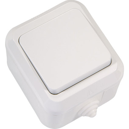 КЛЮЧ ДЕВИАТОРЕН БЯЛ IP44 О.М. КЛЮЧ ДЕВИАТОРЕН БЯЛ IP44 О.М.