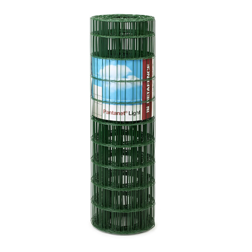 Double corrosion protection: galvanised wire with PVC coating