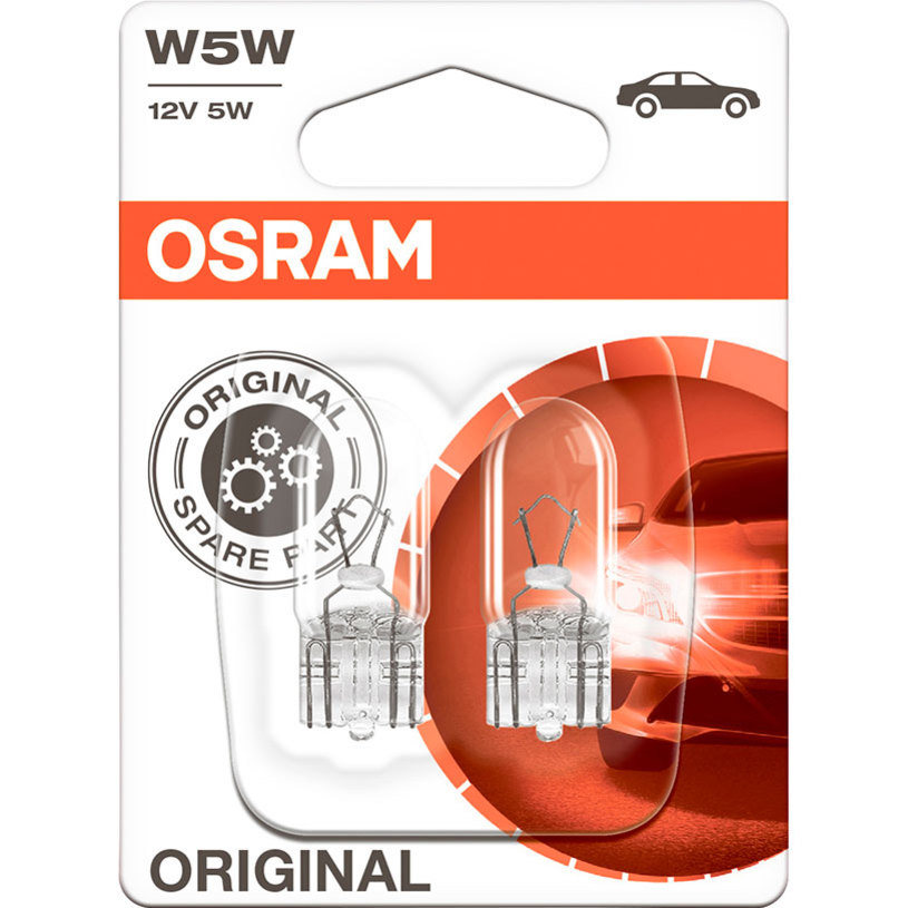 OSRAM ORIGINAL W5W 12V 5W OSRAM ORIGINAL W5W 12V 5W