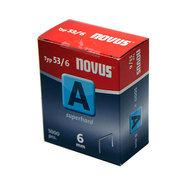 СКОБИ ЗА ТАКЕР ТИП А 53 6 ММ NOVUS 5000 БРОЯ СКОБИ ЗА ТАКЕР ТИП А 53 6 ММ NOVUS 5000 БРОЯ