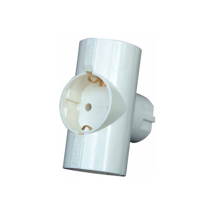 Адаптер прав 3 гн. бял SYNCHRO Адаптер прав 3 гн. бял SYNCHRO