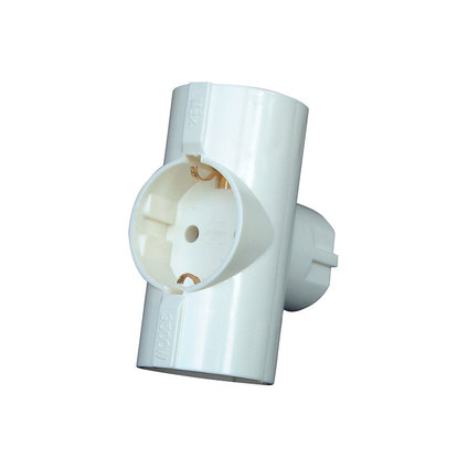 Адаптер прав 3 гн. бял SYNCHRO Адаптер прав 3 гн. бял SYNCHRO