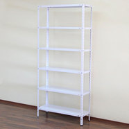 **СТЕЛАЖ STELT 196x90x30/6x85 W@ **СТЕЛАЖ STELT 196x90x30/6x85 W@