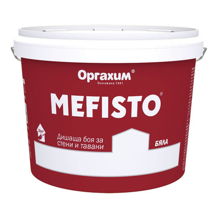 MEFISTO ИНТЕРИОРНА БОЯ БЯЛ ЦВЯТ 5 kg MEFISTO ИНТЕРИОРНА БОЯ БЯЛ ЦВЯТ 5 kg