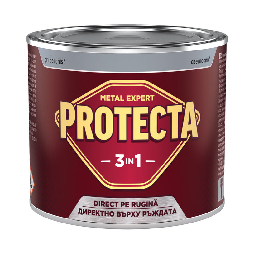 PROTECTA 3 В 1 СВЕТЛО СИВ 500 ml PROTECTA 3 В 1 СВЕТЛО СИВ 500 ml