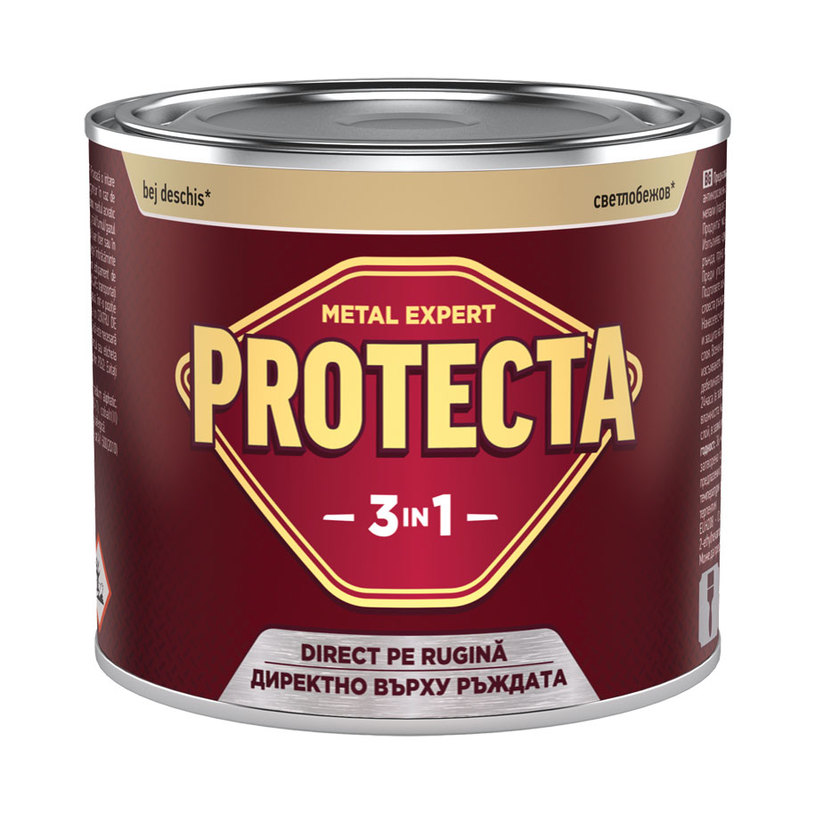 PROTECTA 3 В 1 СВЕТЛО БЕЖОВ 500 ml PROTECTA 3 В 1 СВЕТЛО БЕЖОВ 500 ml