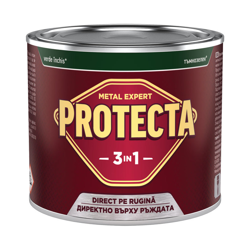 PROTECTA 3 В 1 ТЪМНО ЗЕЛЕН 500 ml PROTECTA 3 В 1 ТЪМНО ЗЕЛЕН 500 ml