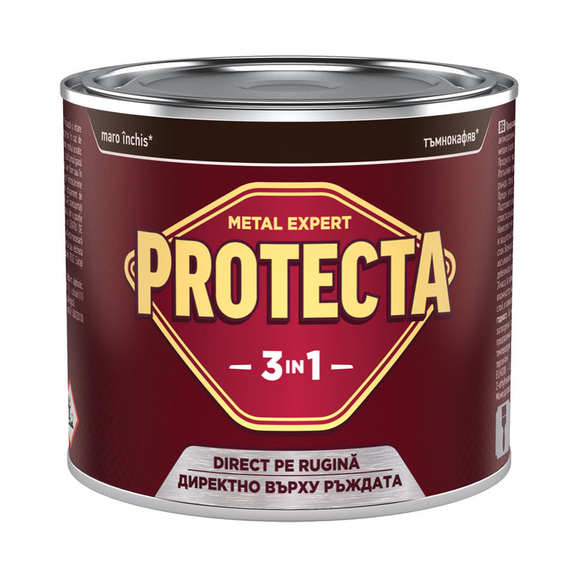 PROTECTA 3 В 1 ТЪМНО КАФЯВ 500 ml PROTECTA 3 В 1 ТЪМНО КАФЯВ 500 ml