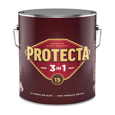 3 В 1 ЕМАЙЛЛАК 2.5 L ЧЕРЕН ЦВЯТ PROTECTA 3 В 1 ЕМАЙЛЛАК 2.5 L ЧЕРЕН ЦВЯТ PROTECTA