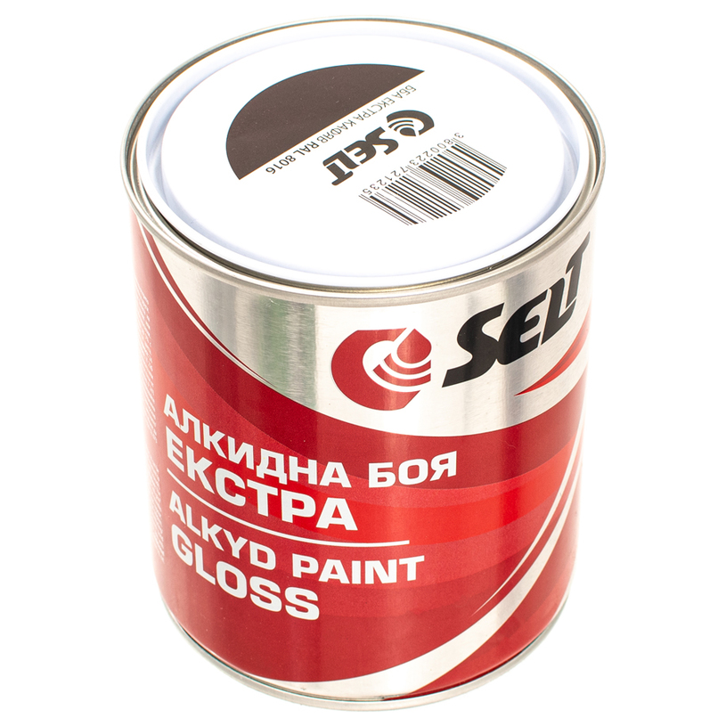 SELT ББА ЕКСТРА КАФЯВА RAL 8016 700 g SELT ББА ЕКСТРА КАФЯВА RAL 8016 700 g