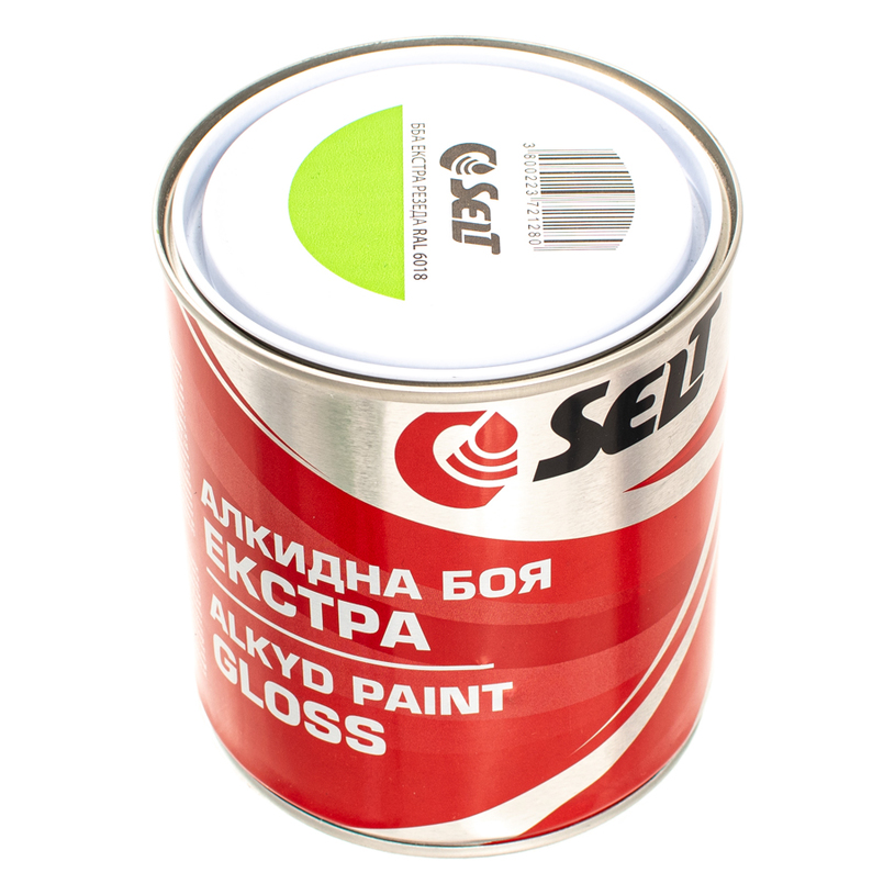 SELT ББА ЕКСТРА РЕЗЕДА RAL 6018 700 g SELT ББА ЕКСТРА РЕЗЕДА RAL 6018 700 g