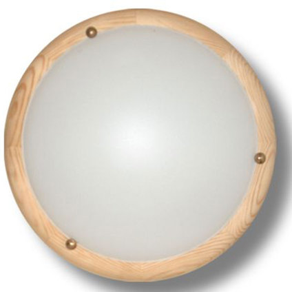 Плафон ДЪРВО кръг бор Плафон ДЪРВО кръг бор